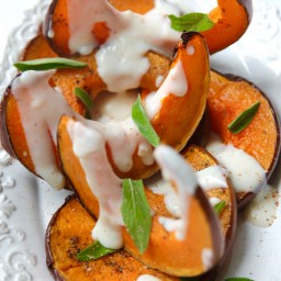 Roasted Pumpkin with Sage Béchamel